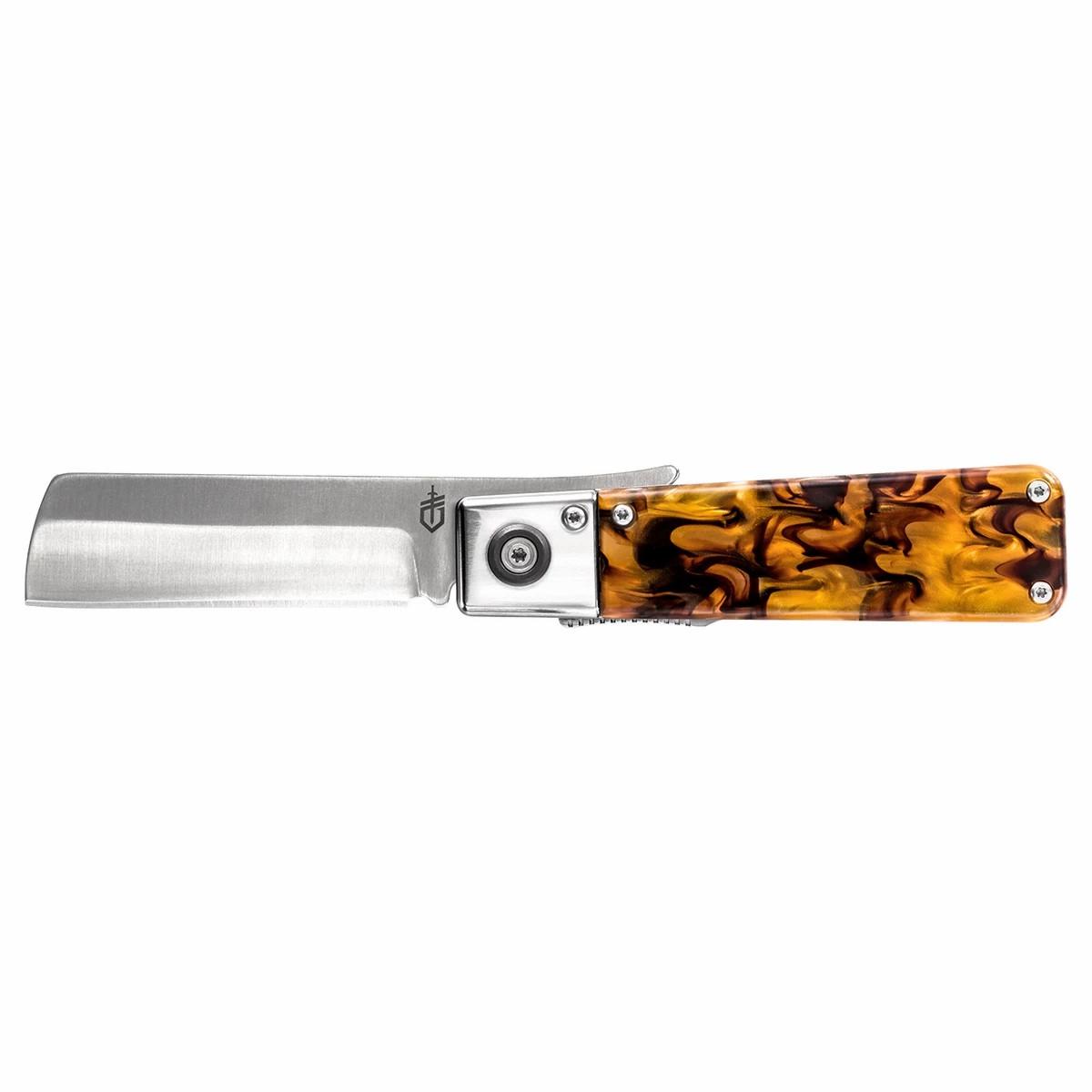 Gerber Jukebox Tortoise Shell Folding Pocket Knife Hunting