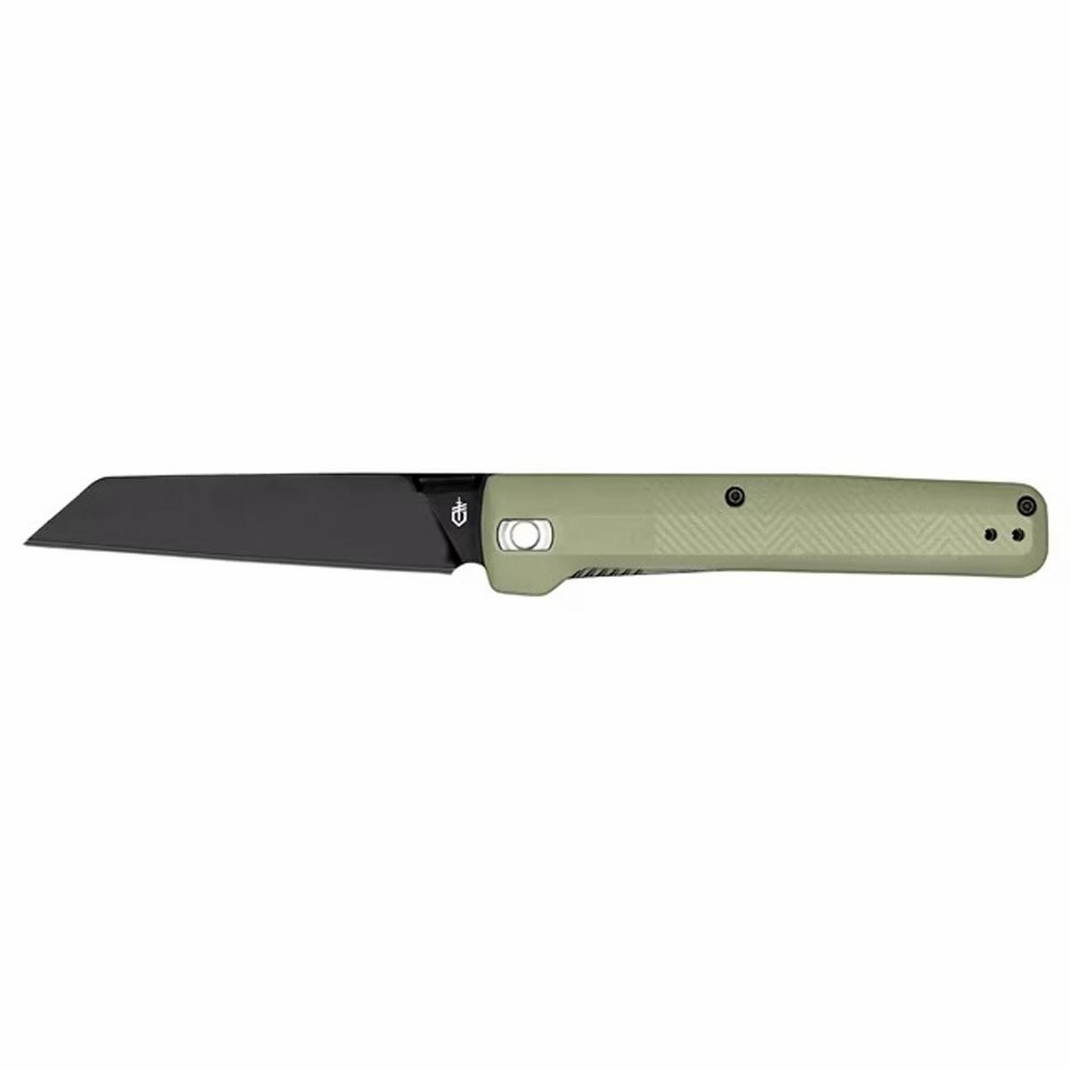 Gerber Pledge Clip Folding Green Pocket Knife Hunting