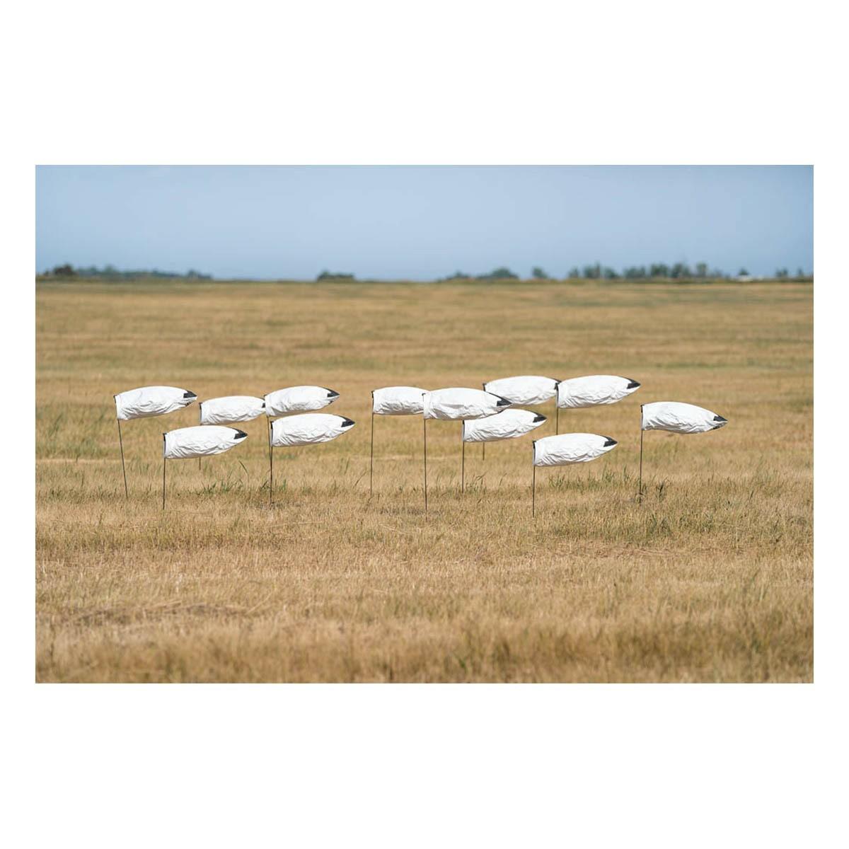 Greenhead Gear Pro-Grad Snow Goose Sock Decoys Without Heads 12 Ct. Decoys