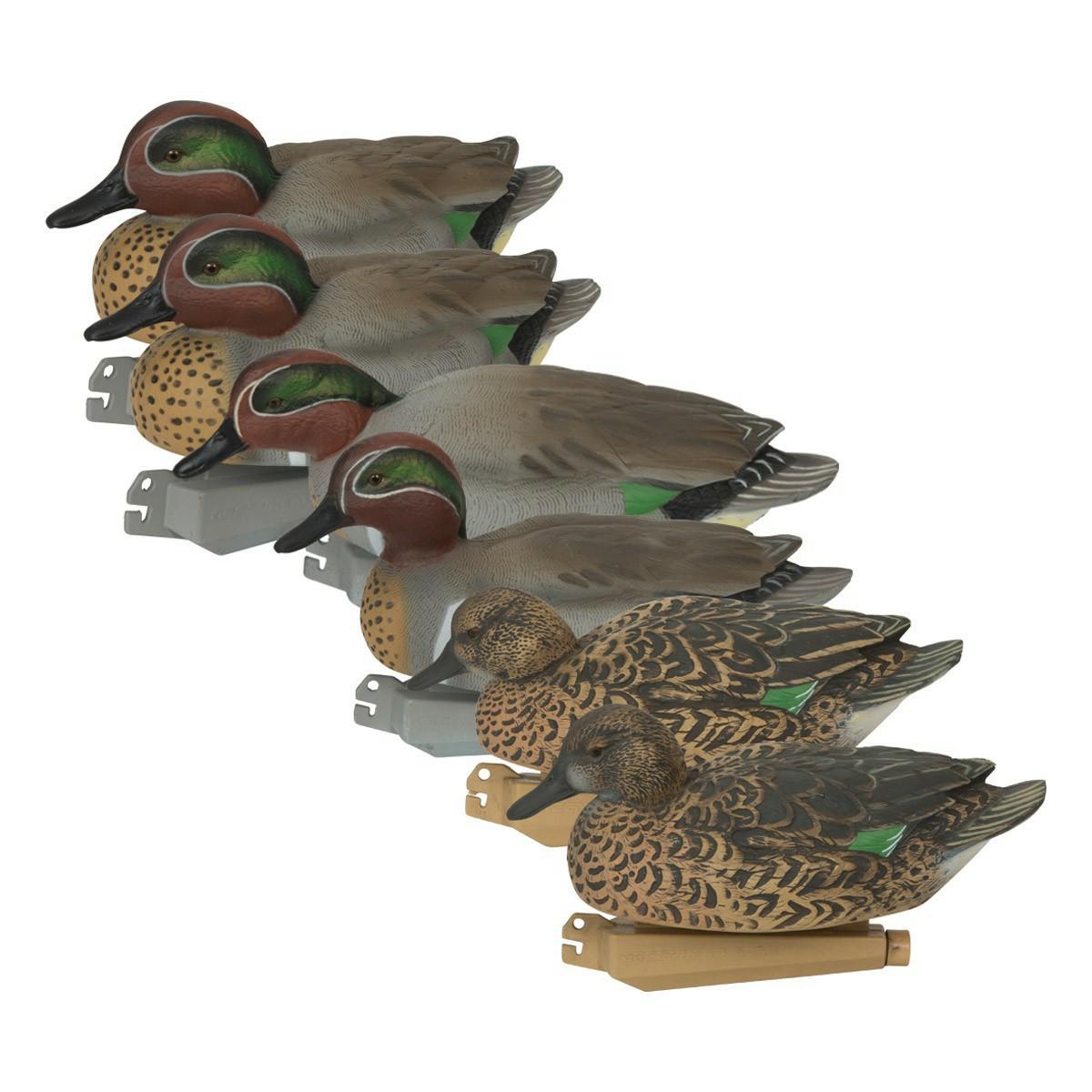 Greenhead Gear Pro-Grade Green-Winged Teal Decoys 6-Pack Decoys