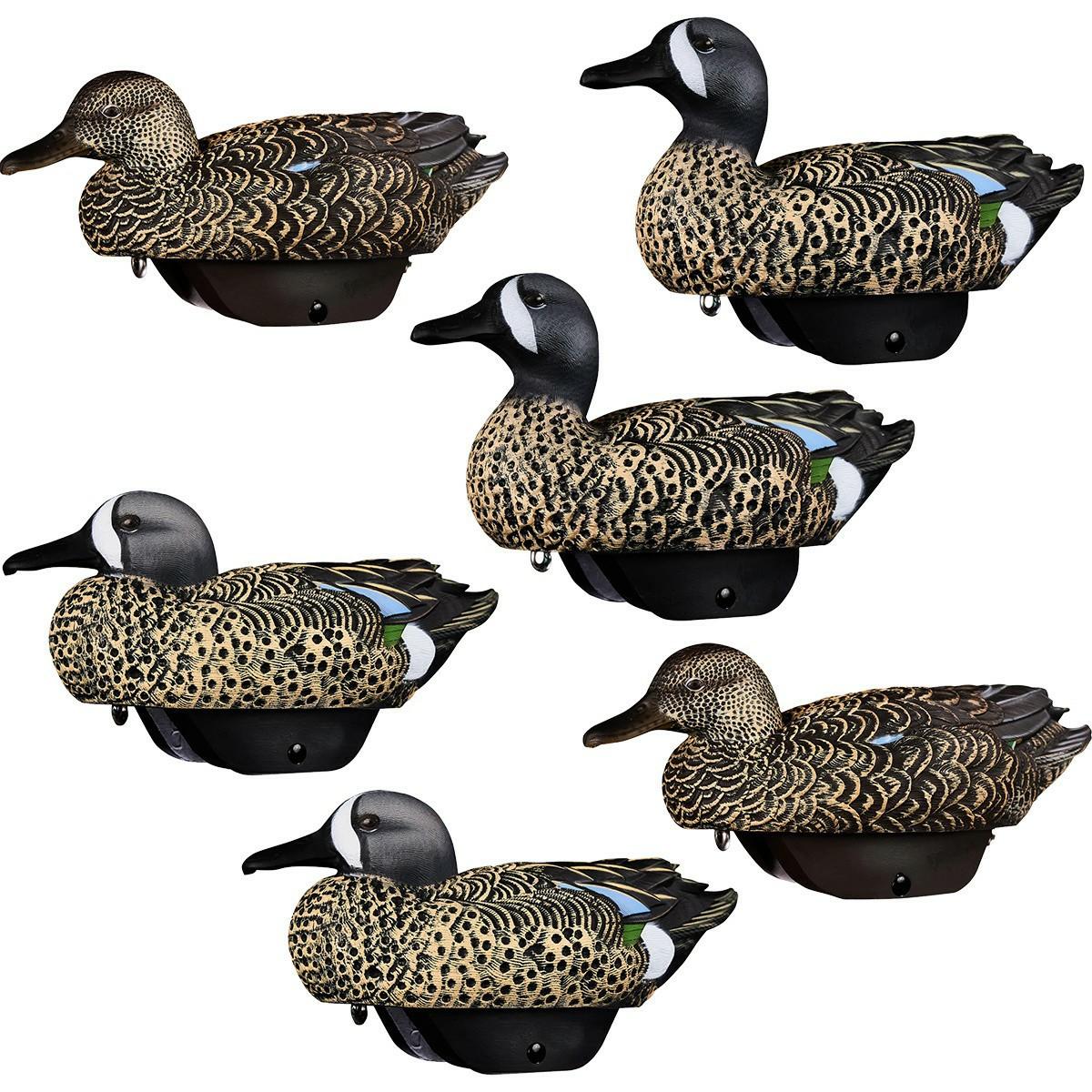 Heyday Flexfloat Bluewing Teal Decoy 6 Pack Decoys