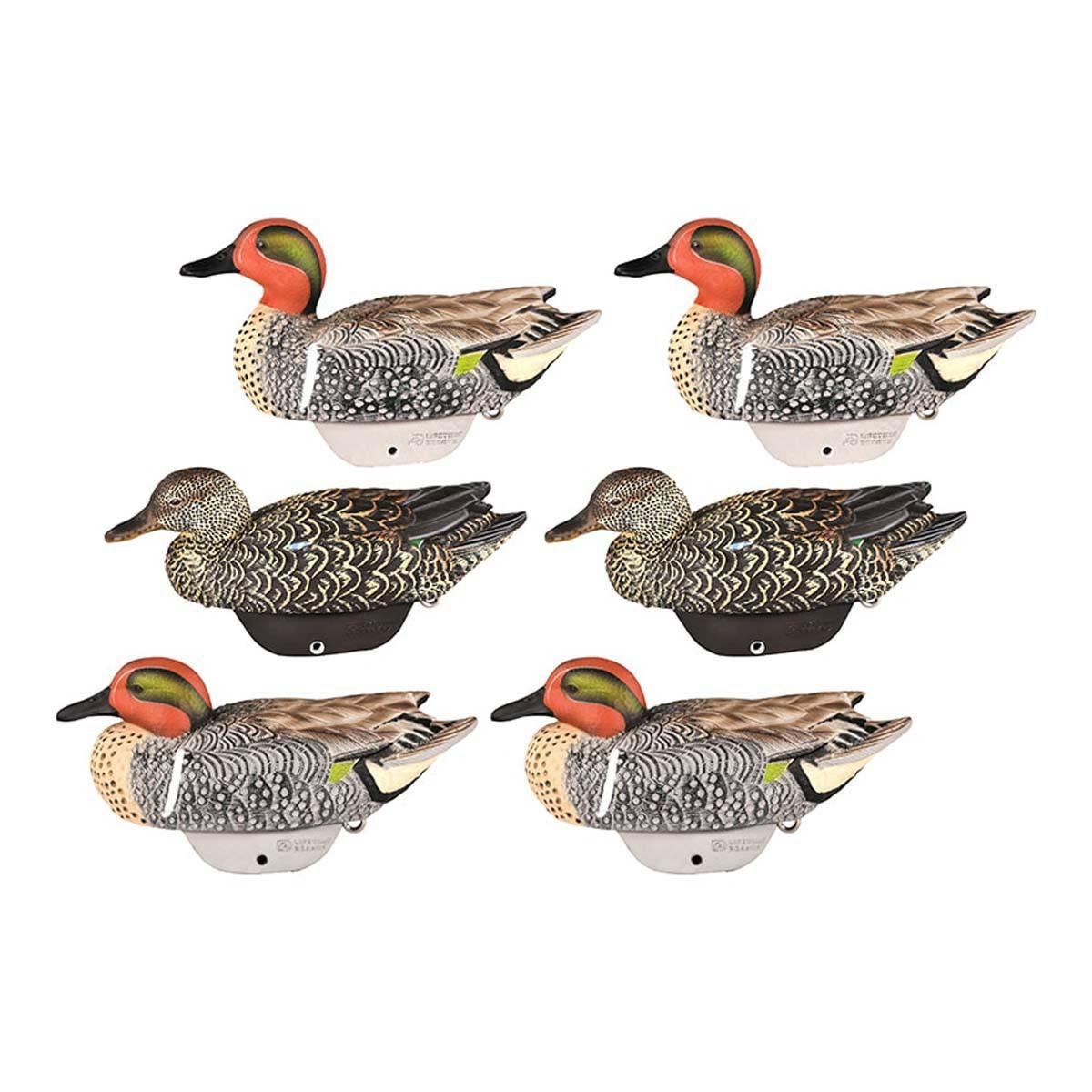 Heyday Flexfloat Greenwing Teal Decoy 6 Pack Decoys