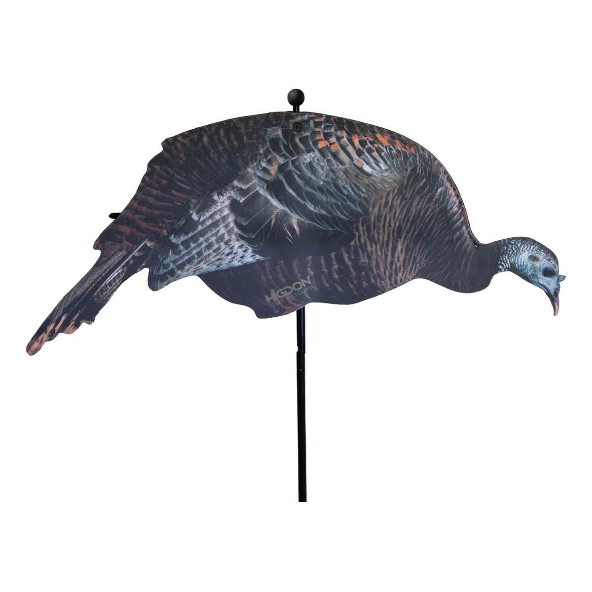 Higdon Flex Turkey Feeder Hen Sihouette Turkey Decoy Decoys