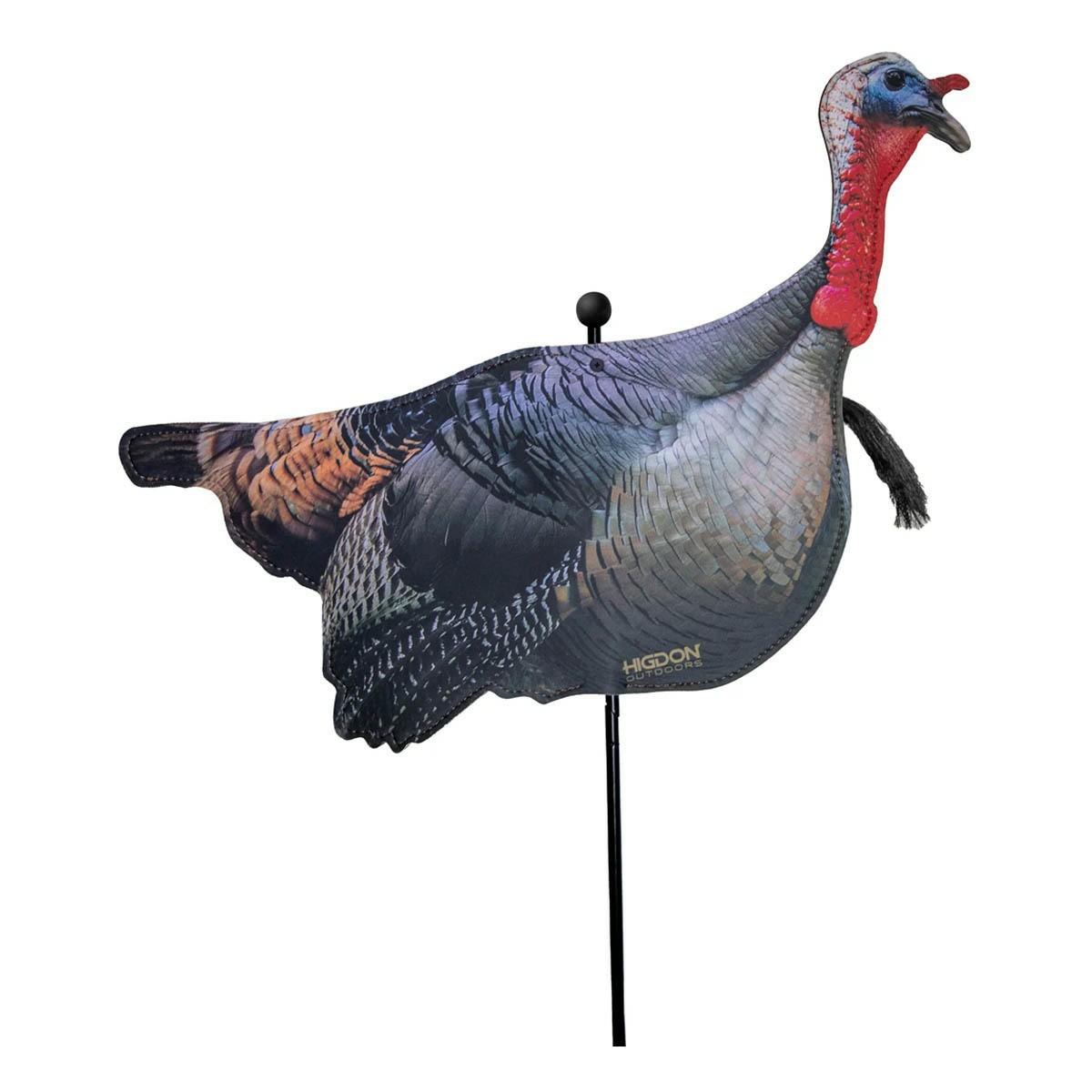 Higdon Flex Turkey Upright Tom Sihouette Turkey Decoy Decoys