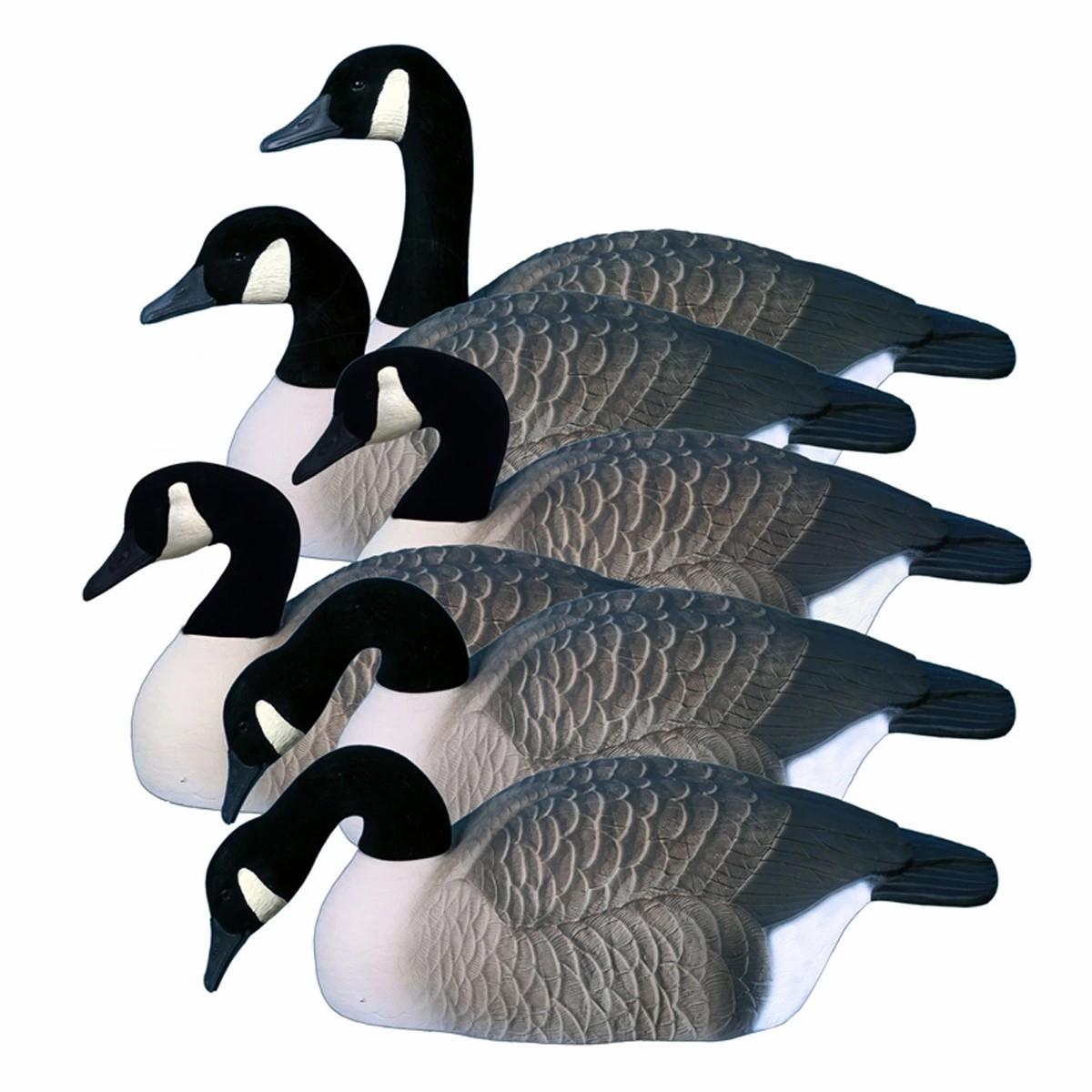 Higdon Magnum Canada Goose Shell Decoys 6-Pack Decoys