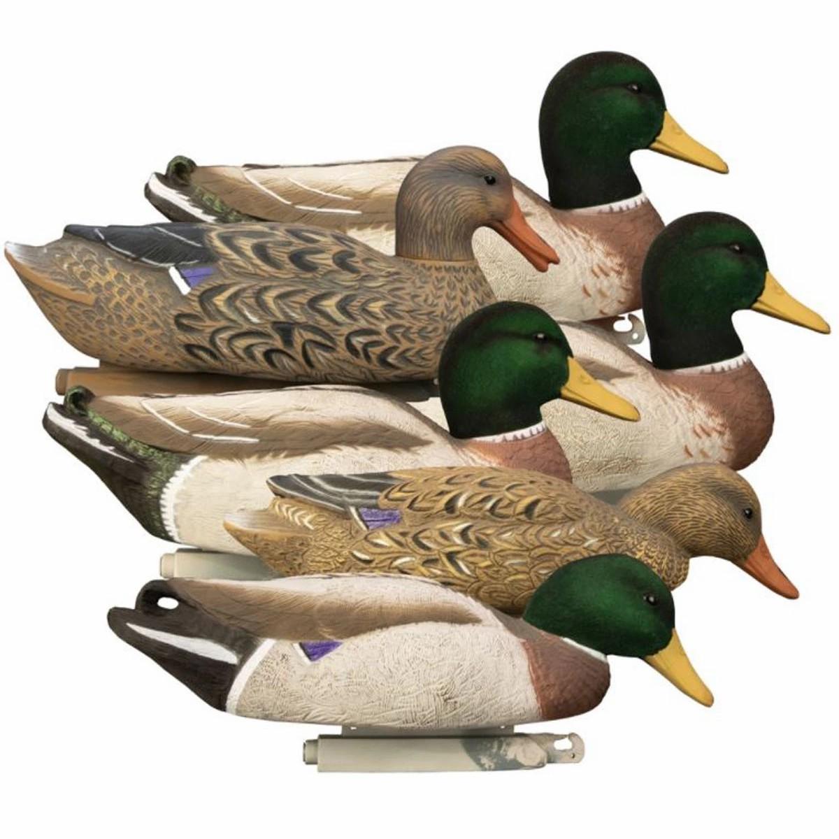 Higdon Magnum Mallard, Flocked Heads Decoys