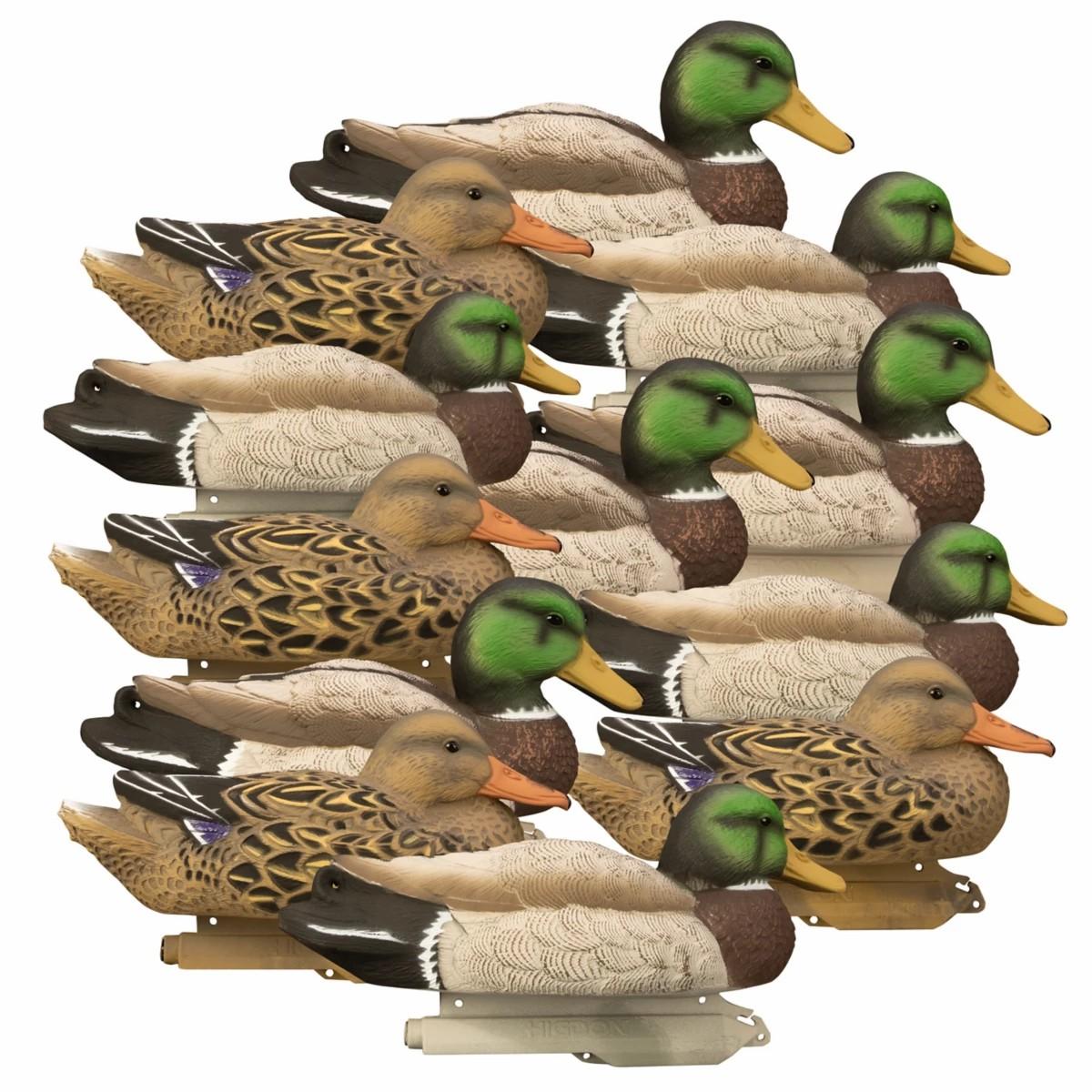 Higdon Standard Mallard Foam Filled 12 Pk Decoys Decoys