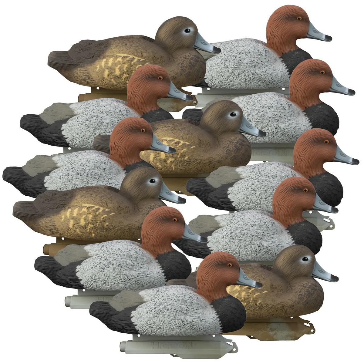 Higdon Standard Redhead Foam Filled 12 Pk Decoys Decoys