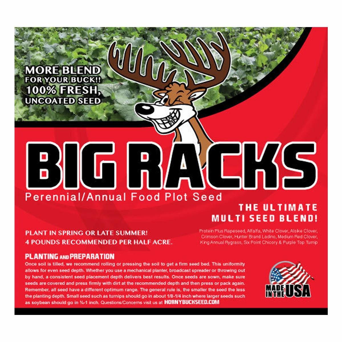 Horny Buck Seed Big Racks Food Plot Seed Food Plots