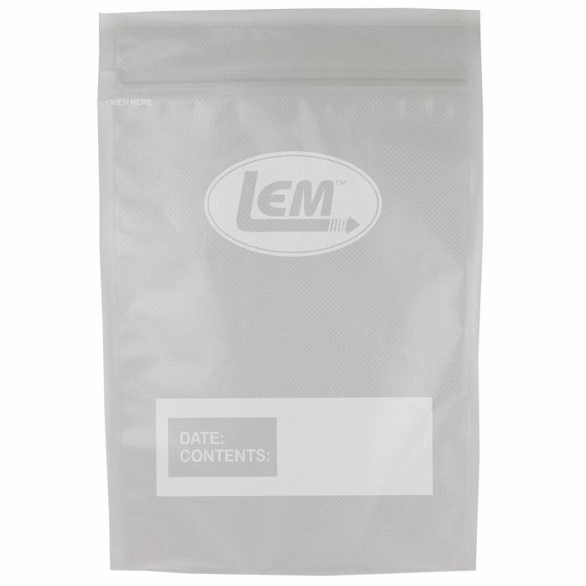 Lem Zipper Top Gallon Vacuum Bags Food Processing