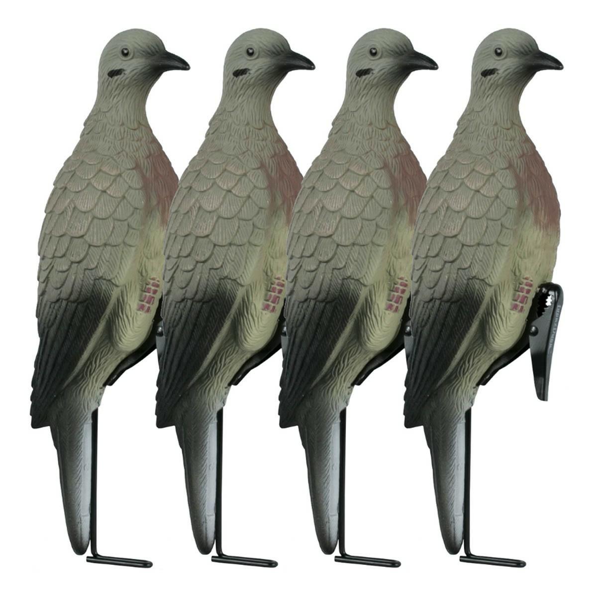 Lucky Duck Clip On 4 Pack Dove Decoy Decoys