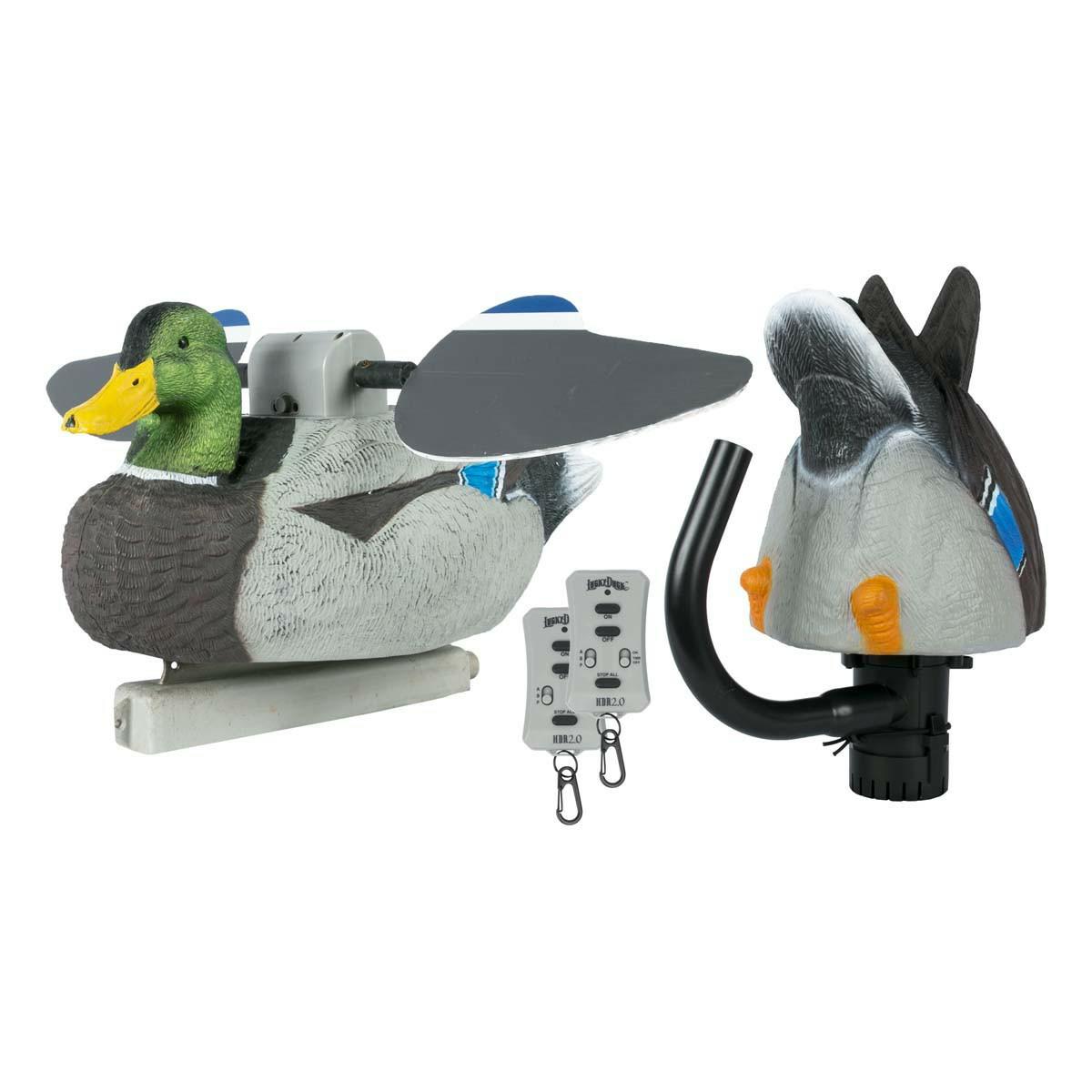 Lucky Duck Hd Floater/ Agitator/ Remote Decoy Combo Decoys