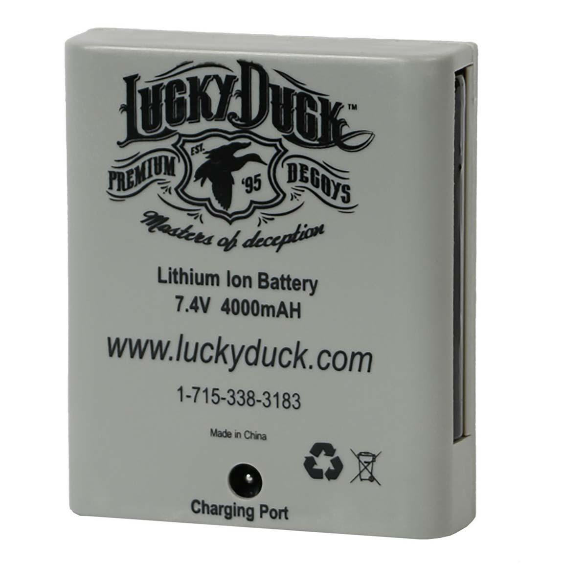 Lucky Duck Waterproof Hdi 7.4 Lithium Battery Decoy Accessories