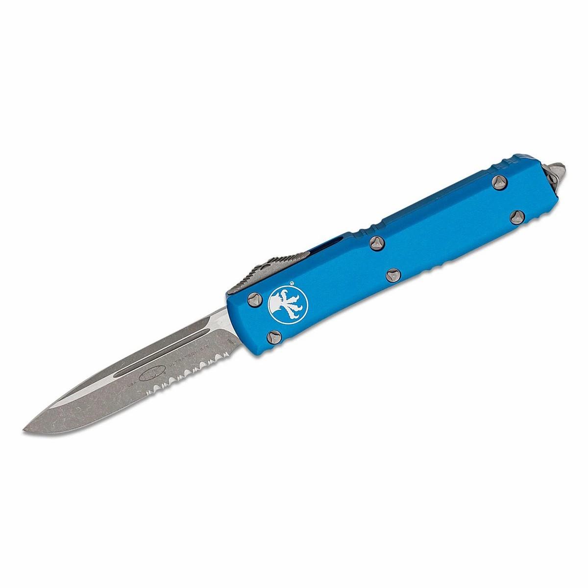 Microtech 121-11Apbl Ultratech S/E Apocalyptic Blue Automatic Knife Automatic Knives