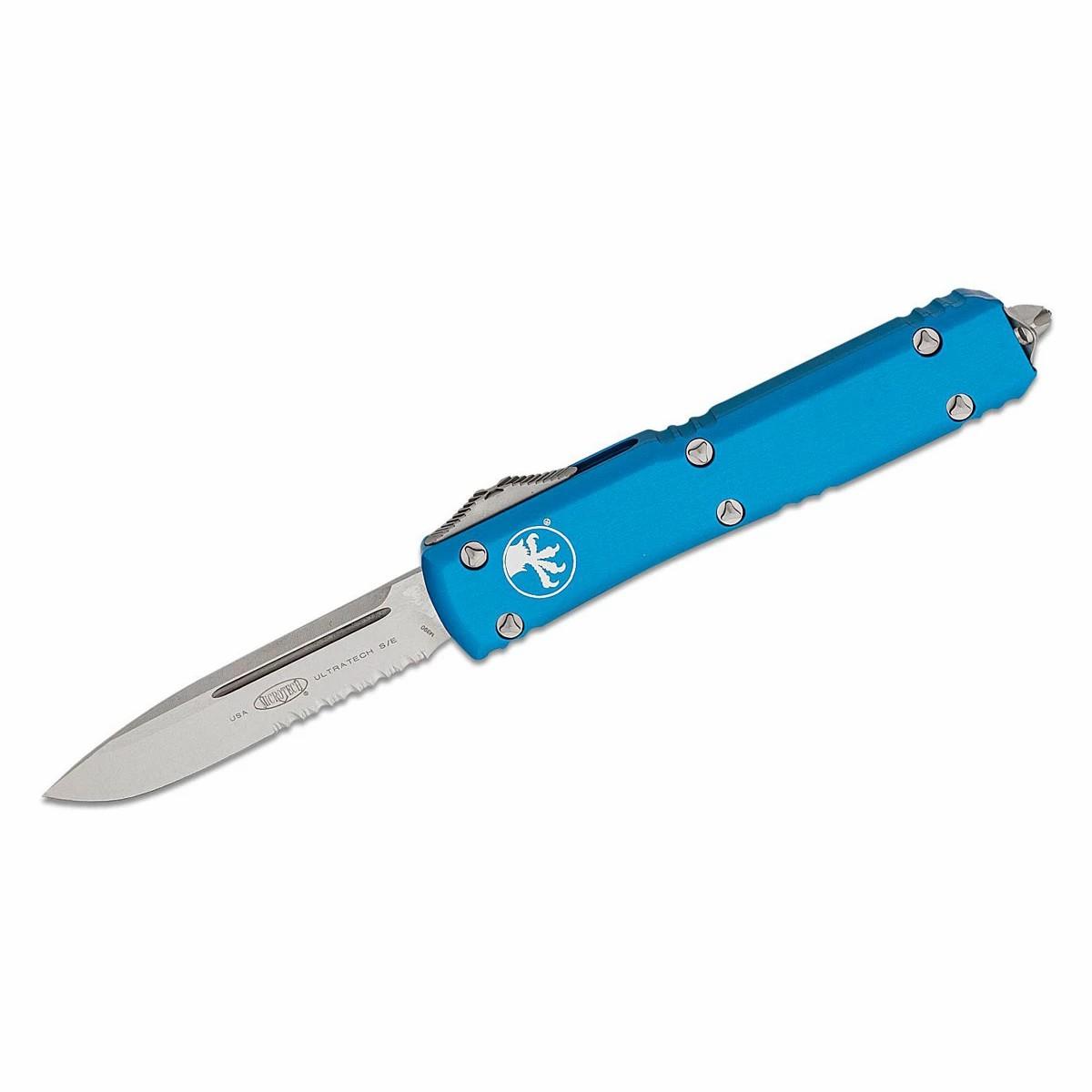 Microtech 121-11Bl Ultratech S/E Blue Automatic Knife Automatic Knives