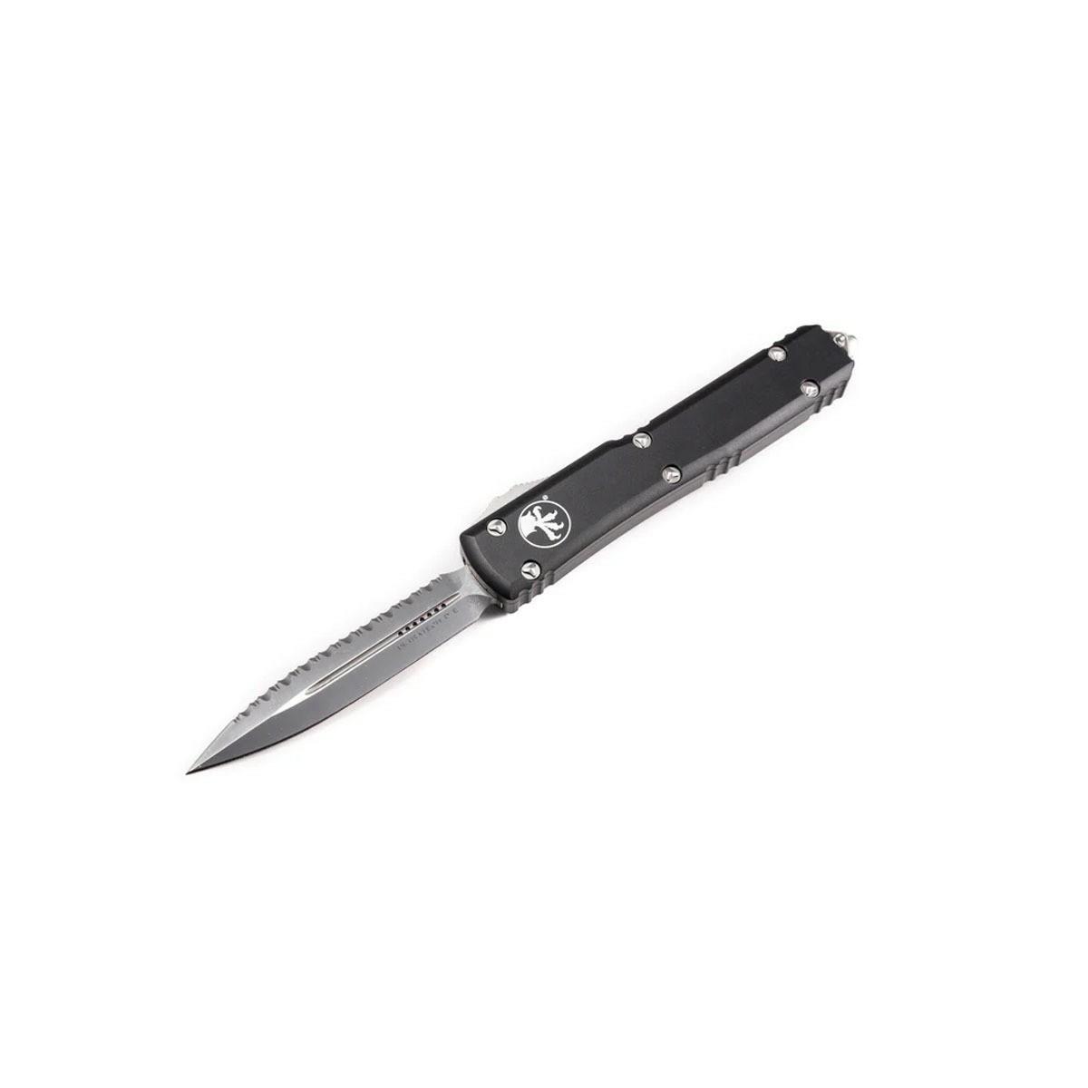 Microtech Ultratech D/E Full Serrated 122-6 Automatic Knife Automatic Knives