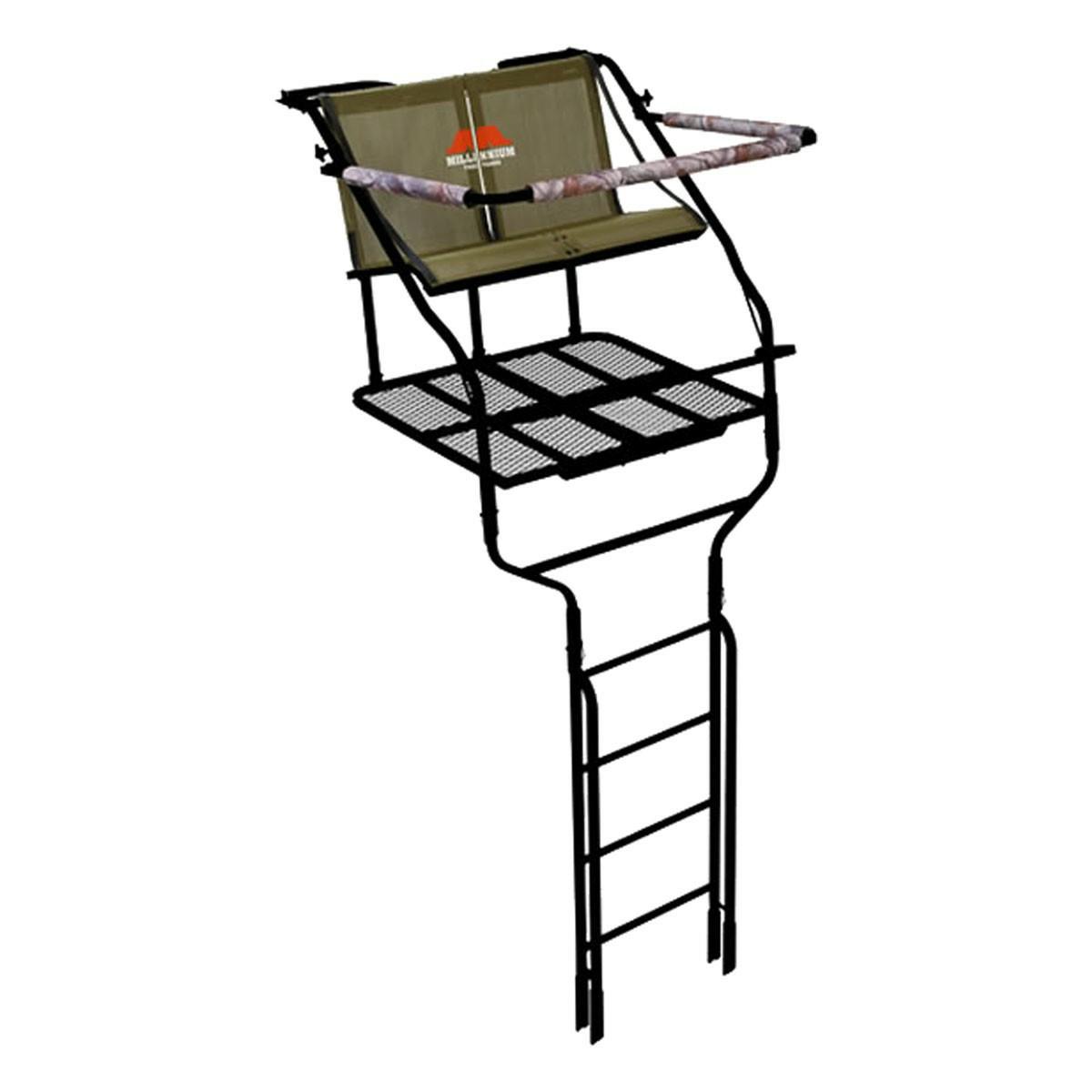 Millennium L220 18′ Double Man Ladder Stand Hunting