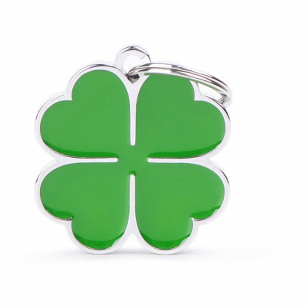 My Family Clover Id Dog Tag Collars & Leashes