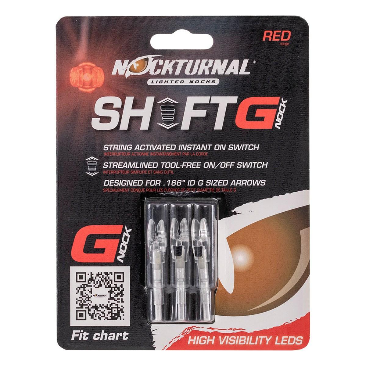 Nockturnal Shift G Lighted Nocks Archery