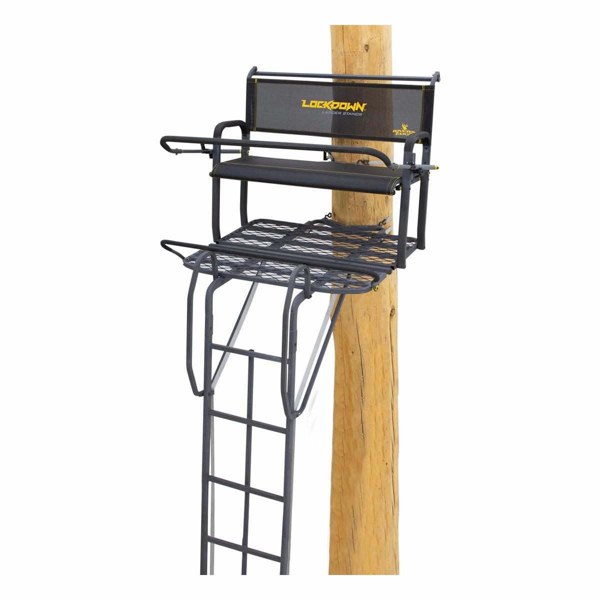 Rivers Edge Lockdown 21′ 2-Man Ladder Stand Hunting