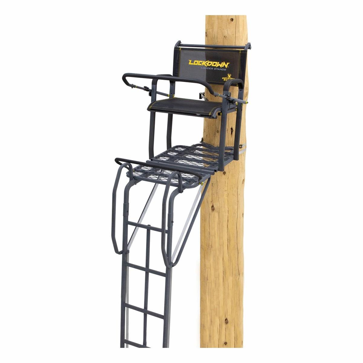 Rivers Edge Lockdown 21′ Wide Ladder Stand Hunting