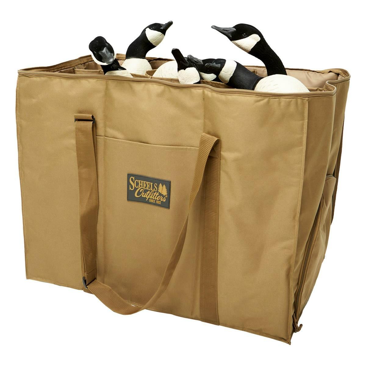 Scheels Outfitters Full Body Goose Zip-Top Deluxe Decoy Bag Decoy Bags