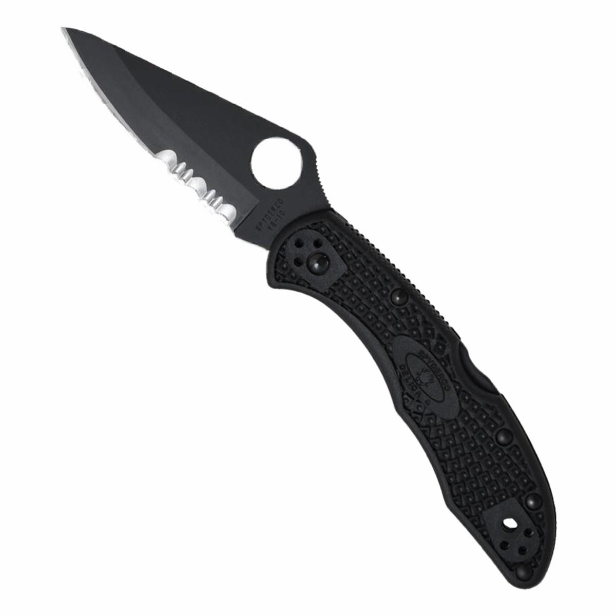 Spyderco Delica 4 C11Psbbk Tactical Pocket Knife Hunting