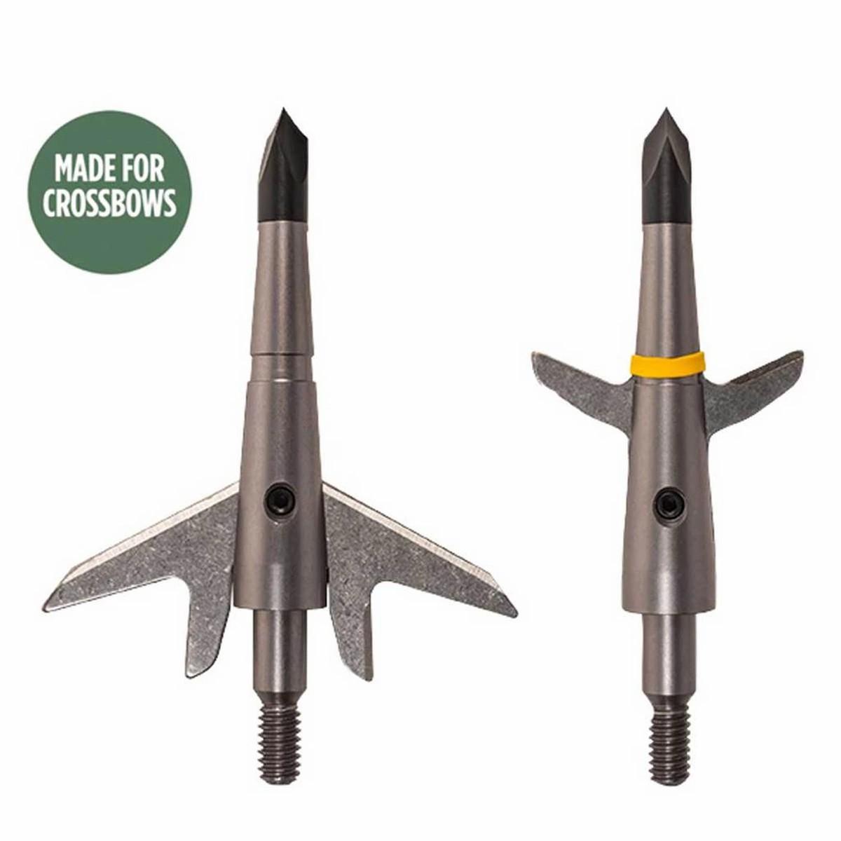 Swhacker 2 Blade 100 Grain Crossbow Broadheads Archery