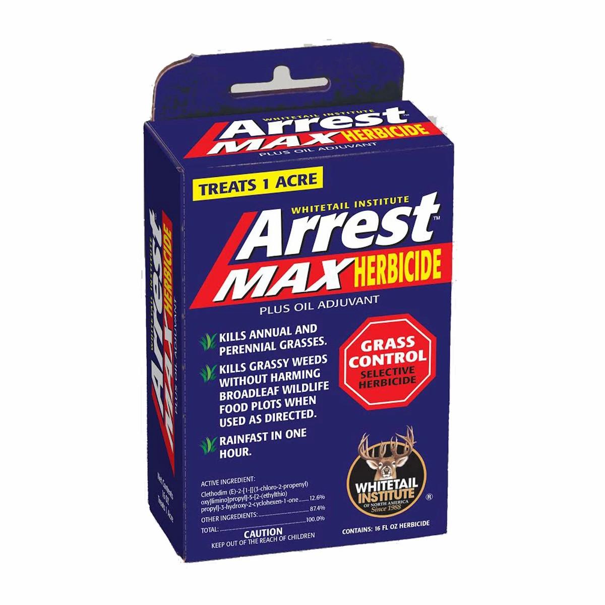 Whitetail Institute Arrest Max Herbicide Food Plots