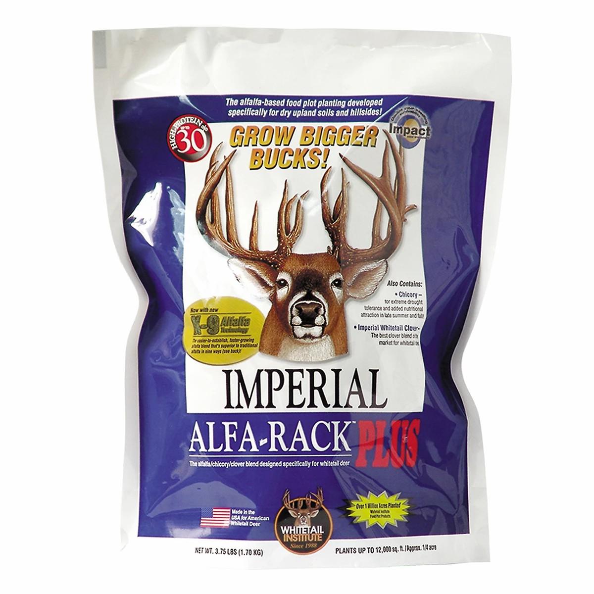 Whitetail Institute Imperial Alfa Rack Plus Food Plot Mix Food Plots