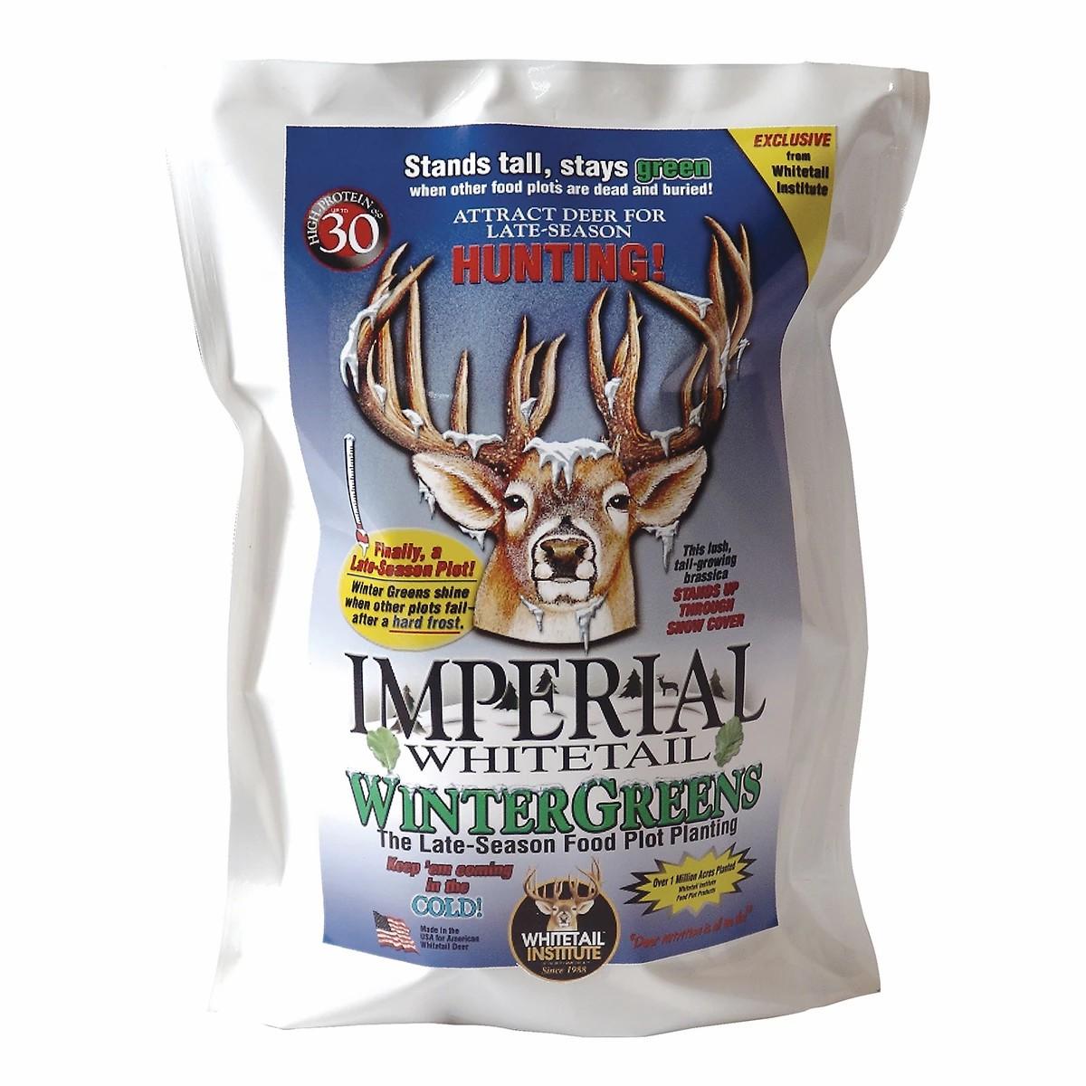 Whitetail Institute Imperial Winter Greens Food Plot Mix Food Plots