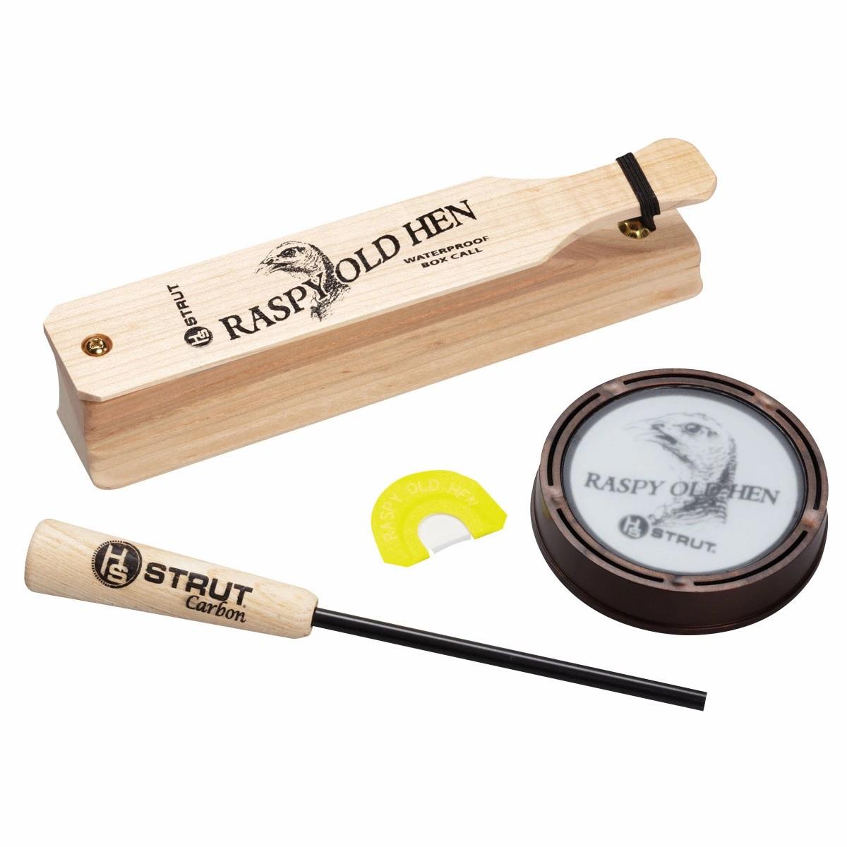 Raspy Old Hen Turkey Call Combo Game Calls